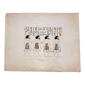 Belzoni, Giovanni Battista -Egypt & Nubia Original Hand Colored Plate 1820