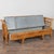 The years of use have deepened the warm patina of the pine, aging gracefully through the years in this Swedish bench. The...