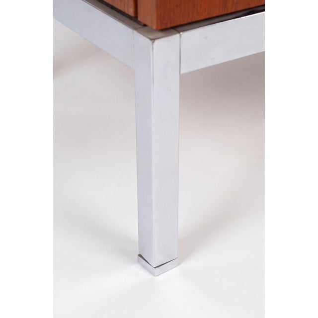 Wood Florence Knoll Teak and Marble Credenza, 1965c. For Sale - Image 7 of 8