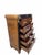 Late 20th Century Neoclassical Empire Revival Mahogany Five Drawer Chest For Sale - Image 10 of 11