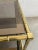 French Faux Bamboo, Mirrored Brass & Smoked Glass Two-Tier Coffee Table by Maison Baguès, 1960s For Sale - Image 13 of 14