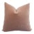 Quartz Lilac Blush Mohair Pillow For Sale