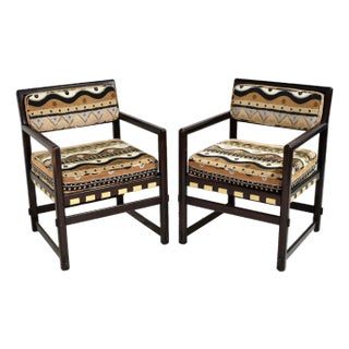 1960s Mid-Century Modern Edward Wormley for Dunbar Armchairs - A Pair For Sale