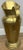 Gold Vintage Umbrella Stand in Hammered Brass For Sale - Image 8 of 16