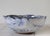 Mid 20th Century Vintage Studio Pottery Blue and White Bowl For Sale - Image 5 of 6