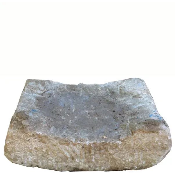 Stone 1930s Natural Water Fountain Stone 12 For Sale - Image 7 of 7