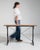 Metal Cast Iron Bistro Table with Oak Top, Antique, France, 20th Century For Sale - Image 7 of 17