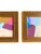 2020s "Dreams in the Air" Pair of Framed Mini Paintings by Jessalin Beutler For Sale - Image 5 of 5