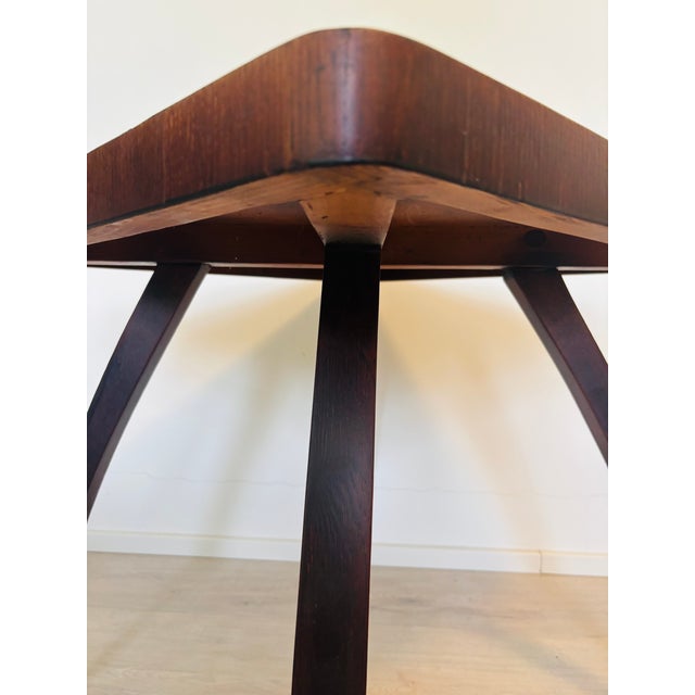 Brown Spyder Coffee Table by Jindřich Halabala for Up Závody, 1950s For Sale - Image 8 of 11