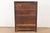 Limbert Style Antique Mission Oak Arts and Crafts Bookcase Cabinet, Circa 1910 For Sale - Image 12 of 14