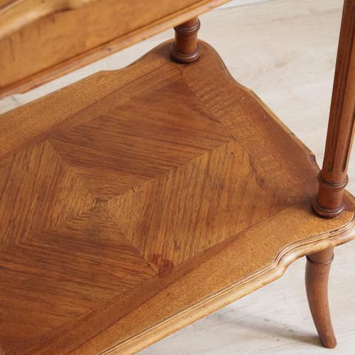 Dressing Table with Beveled Mirror For Sale - Image 11 of 17