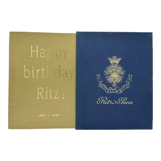 Happy Birthday Ritz 1898-1998 Ritz Paris Hotel Anniversary Book For Sale
