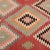 Rug & Kilim 1940s Vintage Geometric Red and Teal Wool Kilim Rug For Sale - Image 4 of 7