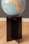 Vintage Rotating National Geographic World Globe With Black Lucite Floor Stand For Sale - Image 9 of 10
