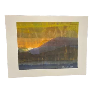 Late 20th Century Watercolor Painting by John Kokkinos