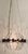 Modern Currey & Company Modern Small Brass and Glass Coquette Chandelier For Sale - Image 3 of 6