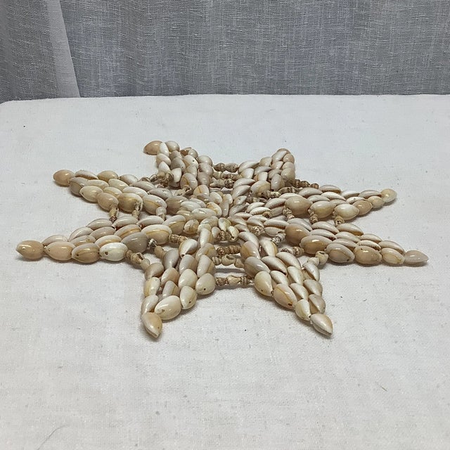 Vintage Sea Shell Starfish Design Trivet For Sale - Image 4 of 5