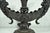 Early 20th Century Antique Victorian Spelter & Marble Figural Mermaid Centerpiece Bowl Vase Epergne For Sale - Image 5 of 12