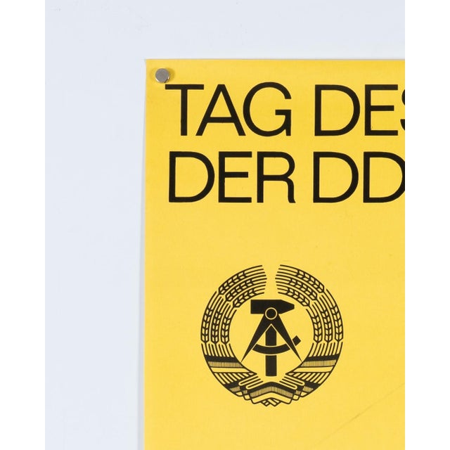 Paper Original GDR Political Propaganda Poster by Nietzsche For Sale - Image 7 of 9