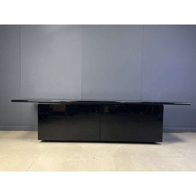 Postmodern Sheraton Sideboard by Giotto Stoppino for Acerbis, 1977 For Sale - Image 3 of 13