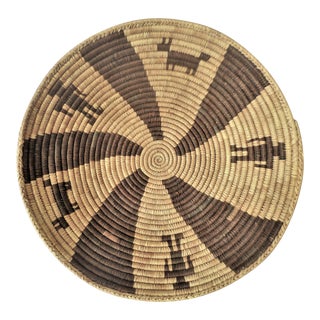Indian Native American Kumeyaay Mission Tribal Basket For Sale