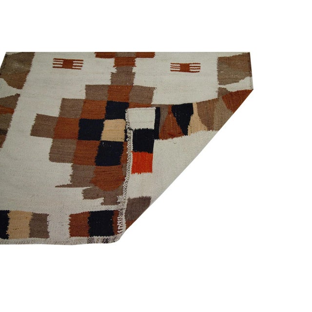 Mid 20th Century Vintage Kilim Runner Rug For Sale - Image 5 of 7