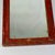 Wood Antique Arched Top Wood Wall Mirror With Distressed Glass and Mini Painted Flowers For Sale - Image 7 of 9