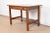 Gustav Stickley Mission Oak Arts & Crafts Writing Desk or Library Table, Newly Restored For Sale - Image 12 of 12
