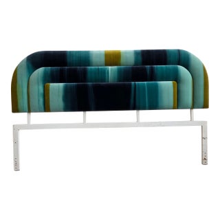 Upholstered Queen Headboard by Tri Mark Designs, 1970s For Sale