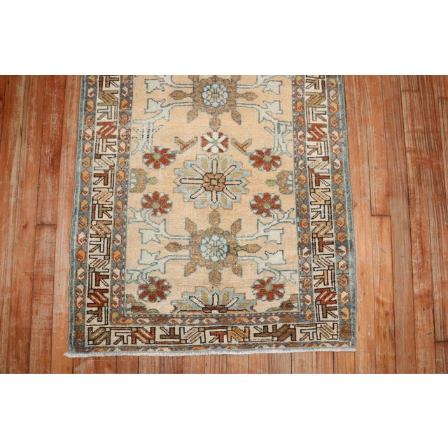Textile Early 20th Century Zabihi Collection Persian Malayer Scatter Size Rug - 2'6" x 4'8" For Sale - Image 7 of 8