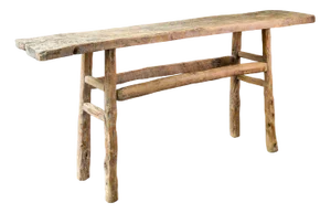 Chinese Elm Wood Sideboard, 1890s
