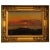Original Oil on Canvas Painting of Coastal Sunset, Signed and Dated 1918 by Albert Wang For Sale - Image 10 of 10