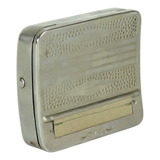 Czechoslovakian Metal Cigarette Dispenser, 1950s For Sale