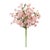 Add a soft pop of color to your décor with this Mini Floral Bush, featuring clusters of delicate pink blossoms accented by...