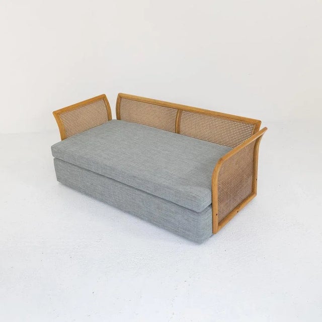 Vienna Straw and Ash Sofa, 1960s For Sale - Image 3 of 13