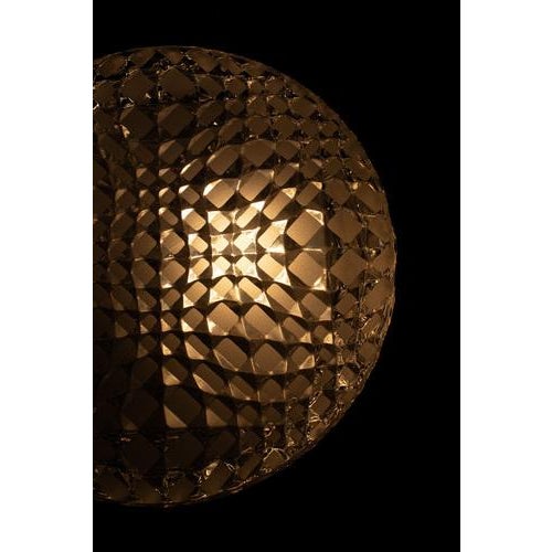 Vintage Ceiling Lamp in Geometric Glass For Sale - Image 10 of 14