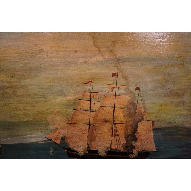 French Antique Oil on Canvas, 1700s For Sale - Image 16 of 17