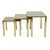 Hollywood Regency Nesting Tables from Belgo Chrome, 1970s, Set of 3 For Sale - Image 6 of 16