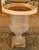 19th C Cast Iron Urn Jardinere