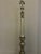 Hollywood Regency Vintage Silver Gilt Standing Lamp For Sale - Image 3 of 8