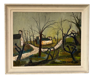 André Derain, Fauvist Rural Landscape, 1950s, Oil on Canvas