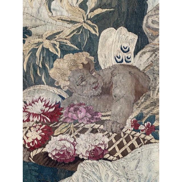 17th Century Flanders Tapestry with Mythological Scene For Sale - Image 12 of 18