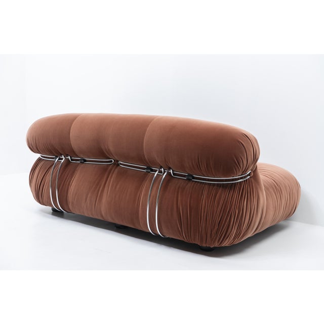 Vintage Soriana Sofa by Afra & Tobia Scarpa for Cassina, Italy, 1970s For Sale - Image 6 of 13