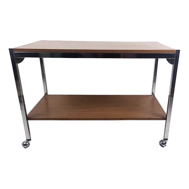 Coffee Table on Wheels, 1960s For Sale