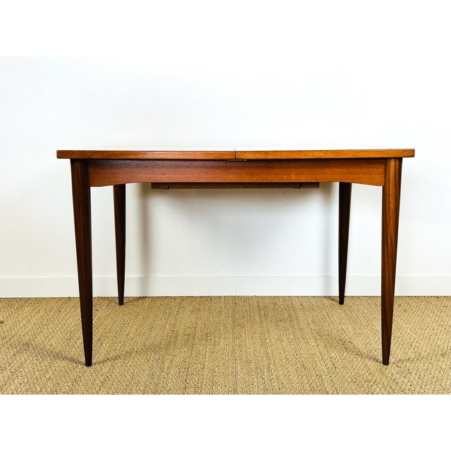 Scandinavian Teak Dining Table with Butterfly Extension, 1960 For Sale - Image 14 of 18