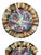 1960s 1960s Italian Hand Painted Floral Dinner Plates- a Set of 6 For Sale - Image 5 of 11