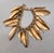 Vintage 1955-6 Signed Napier Doris Day "Willow" Goldtone Leaves Charm Bracelet For Sale - Image 9 of 9
