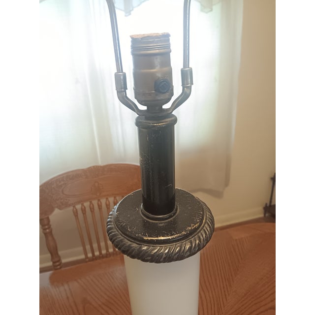 1940s Paul Hanson Hollywood Regency Table Lamp For Sale - Image 14 of 16
