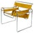 Cognac B3 Chair in Leather and Metal by Marcel Breuer, 1990s For Sale