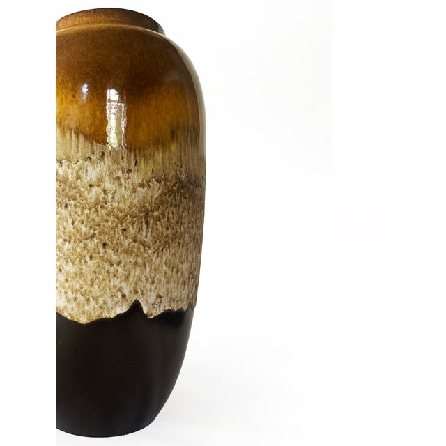 Fat Lava Floor Vase from Scheurich Keramik, West Germany, 1970s For Sale - Image 4 of 18